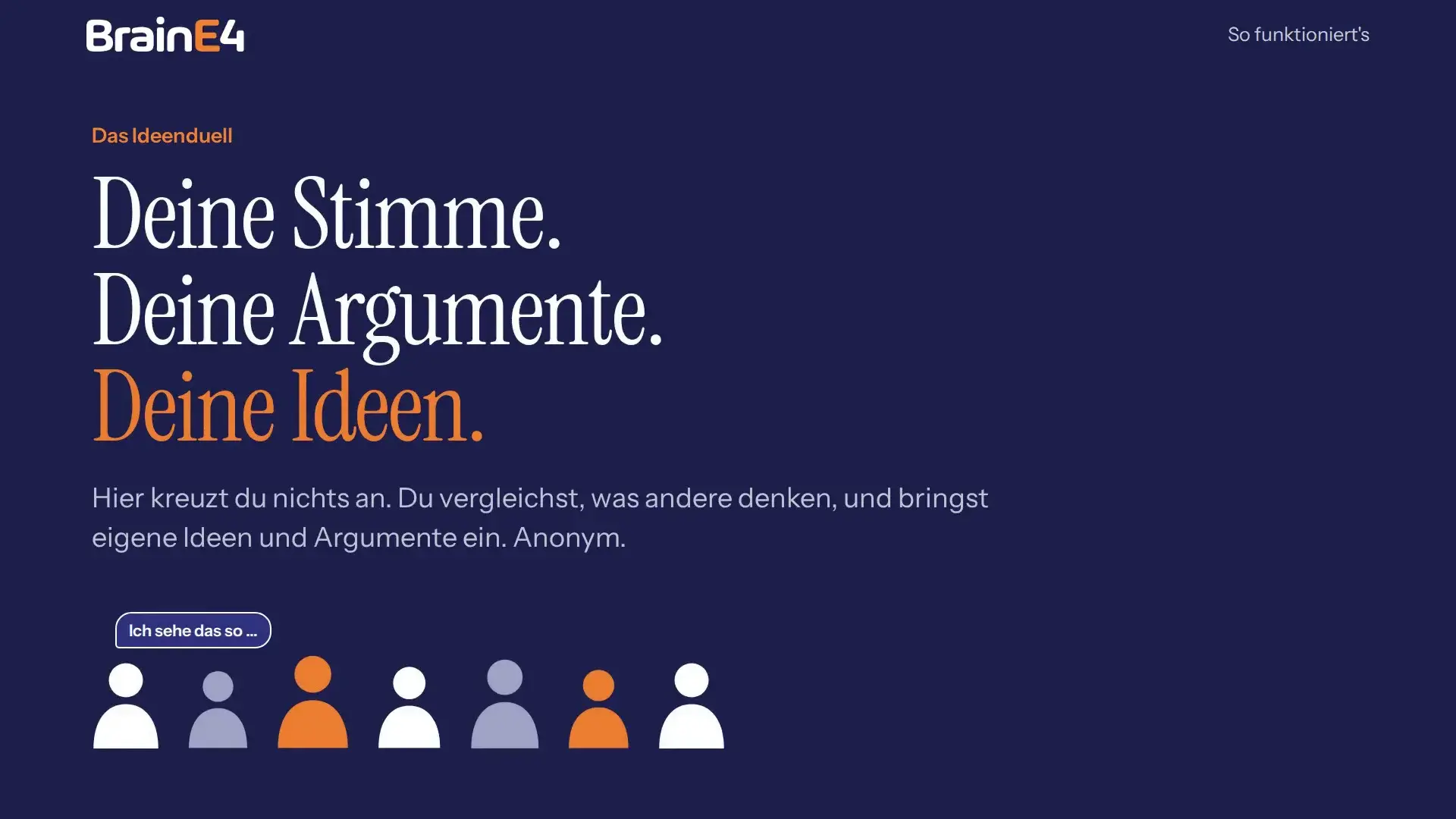 Video: So funktioniert das Ideenduell aus Sicht der Teilnehmenden